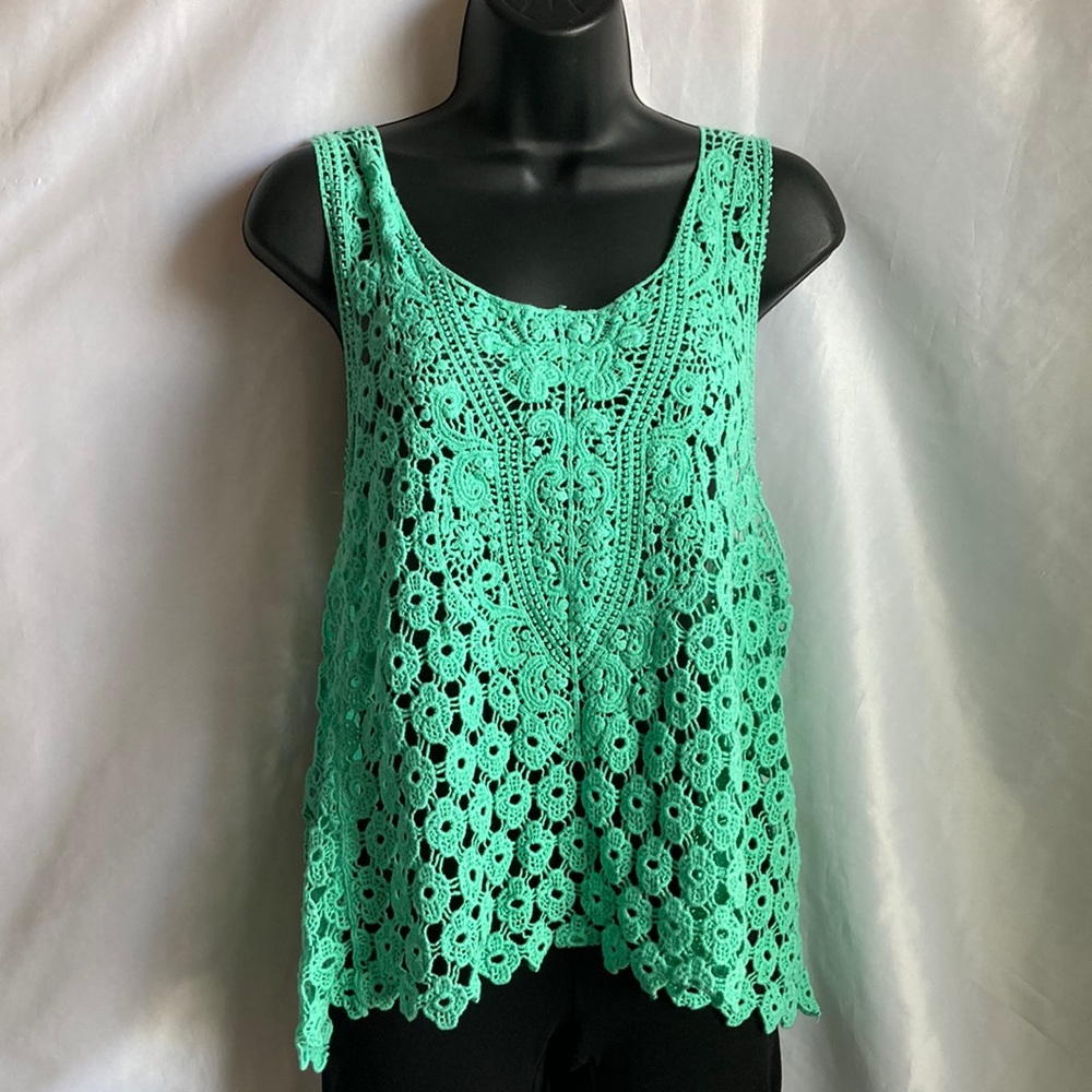 India Boutique Embroidered Tank Top